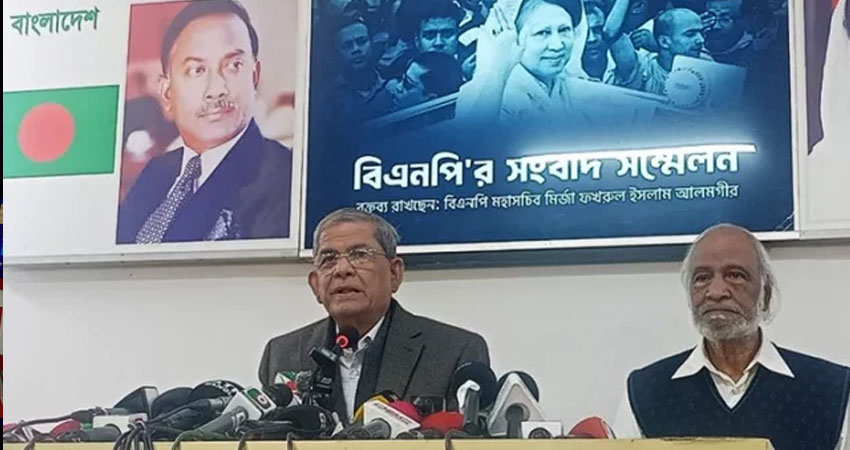 চলতি বছরের মাঝামাঝিতে জাতীয় নির্বাচন সম্ভব : মির্জা ফখরুল