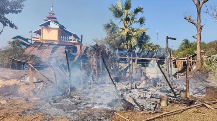 মিয়ানমারের মিয়াইংয়ে জান্তা বাহিনীর বিমান হামলায় ১৪ বেসামরিক নাগরিক নিহত