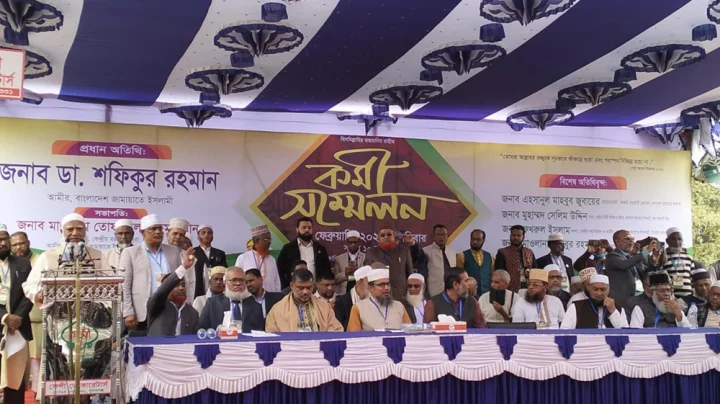 গণহত্যার বিচার দাবি, প্রয়োজনে নির্বাচন বিলম্বিত হোক: জামায়াত আমীর ডা. শফিকুর রহমান