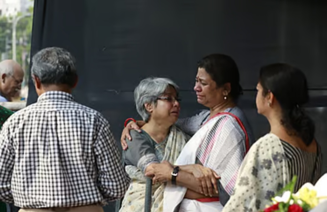 শহীদ মিনারে সন্জীদা খাতুনকে শেষ শ্রদ্ধা নিবেদন