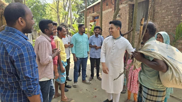 সারজিস আলমের পঞ্চগড় সফরের দ্বিতীয় দিন: গ্রামে গ্রামে কথা বলছেন