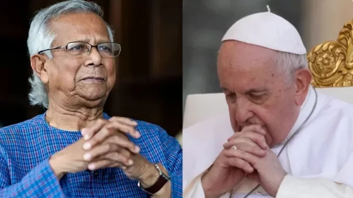 পোপ ফ্রান্সিসের অন্ত্যেষ্টিক্রিয়ায় যোগ দিতে রোম যাচ্ছেন অধ্যাপক ইউনূস