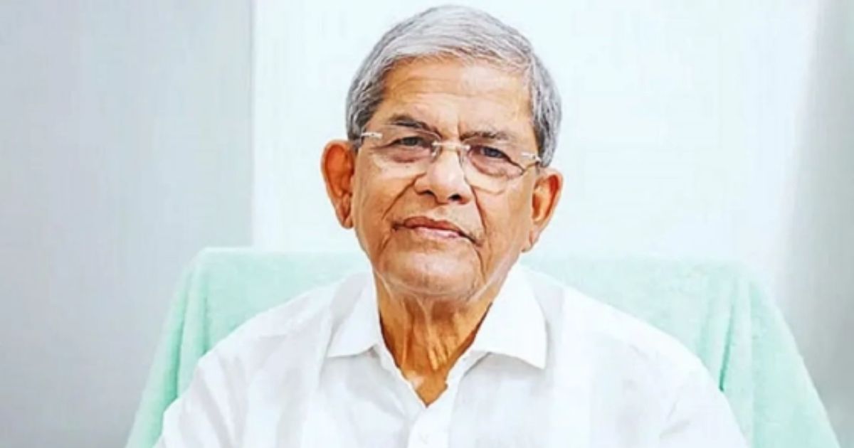 চোখের অপারেশন করাতে ব্যাংকক গিয়েছেন মির্জা ফখরুল ইসলাম আলমগীর