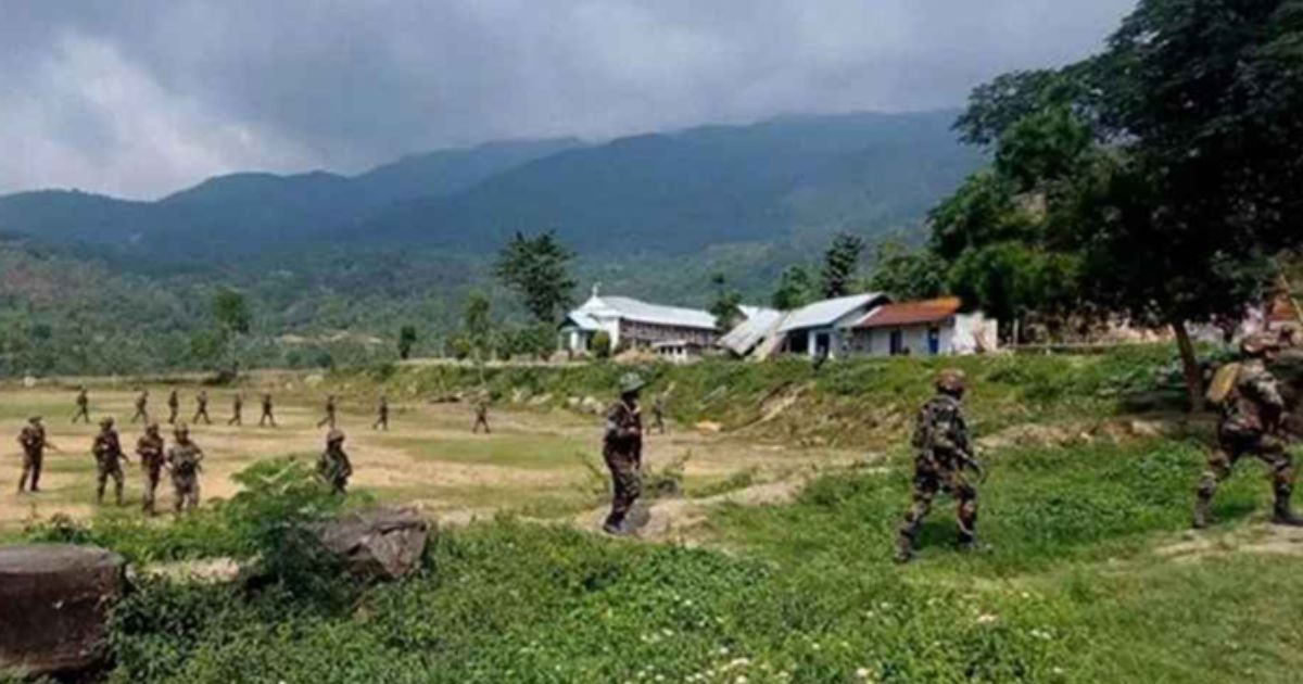 মণিপুরে সেনা অভিযানে ১০ জন নিহত, সেনাবাহিনীর দাবি—উগ্রপন্থি