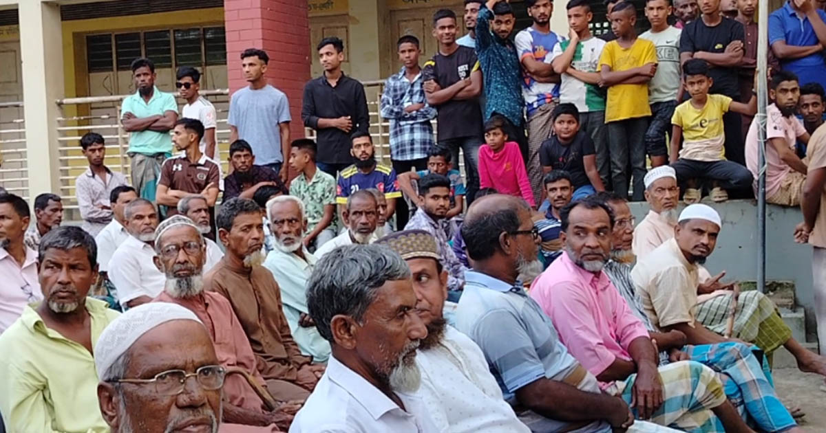 হবিগঞ্জের বানিয়াচংয়ে গাভী চুরি ও জবাই: গ্রামবাসীর প্রতিবাদ
