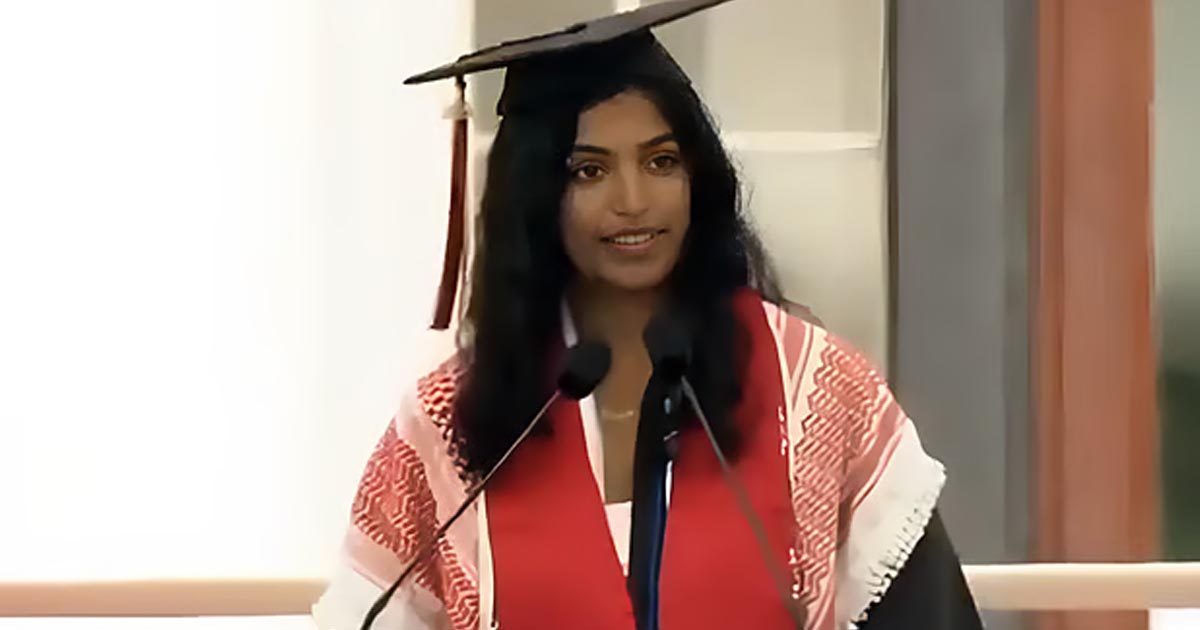 ফিলিস্তিনপন্থী বক্তব্যের জেরে এমআইটির সমাপনী অনুষ্ঠান থেকে বাদ মেঘা ভেমুরি