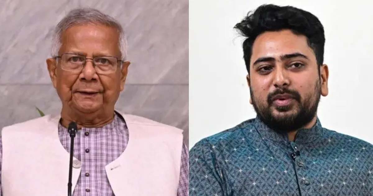 ড. মুহাম্মদ ইউনূসের পদত্যাগ ভাবনায় এনসিপির আহ্বায়ক নাহিদ ইসলামের সাক্ষাৎ ও প্রতিক্রিয়া