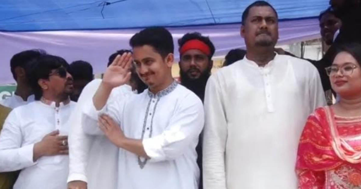ভালো ভোটার হলেই মিলবে ভালো নেতা: দিনাজপুরে এনসিপি’র পথসভায় সারজিস আলম
