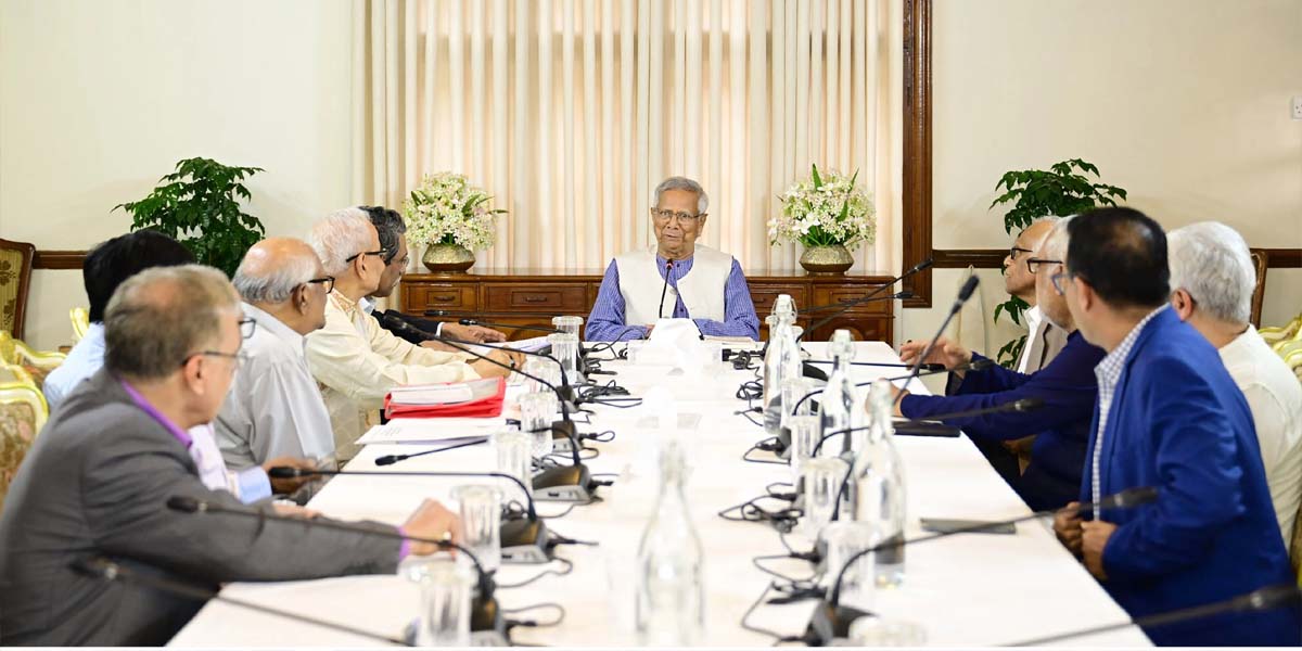 জাতীয় ঐকমত্য কমিশনের পরবর্তী ধাপের আলোচনার কর্মপরিকল্পনা চূড়ান্ত করতে নির্দেশ প্রধান উপদেষ্টার