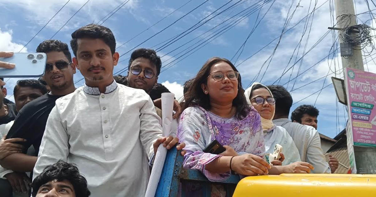 জাতীয় নাগরিক পার্টির উত্তরাঞ্চলীয় মুখ্য সংগঠক সারজিস আলমের মন্তব্য ও পথসভা