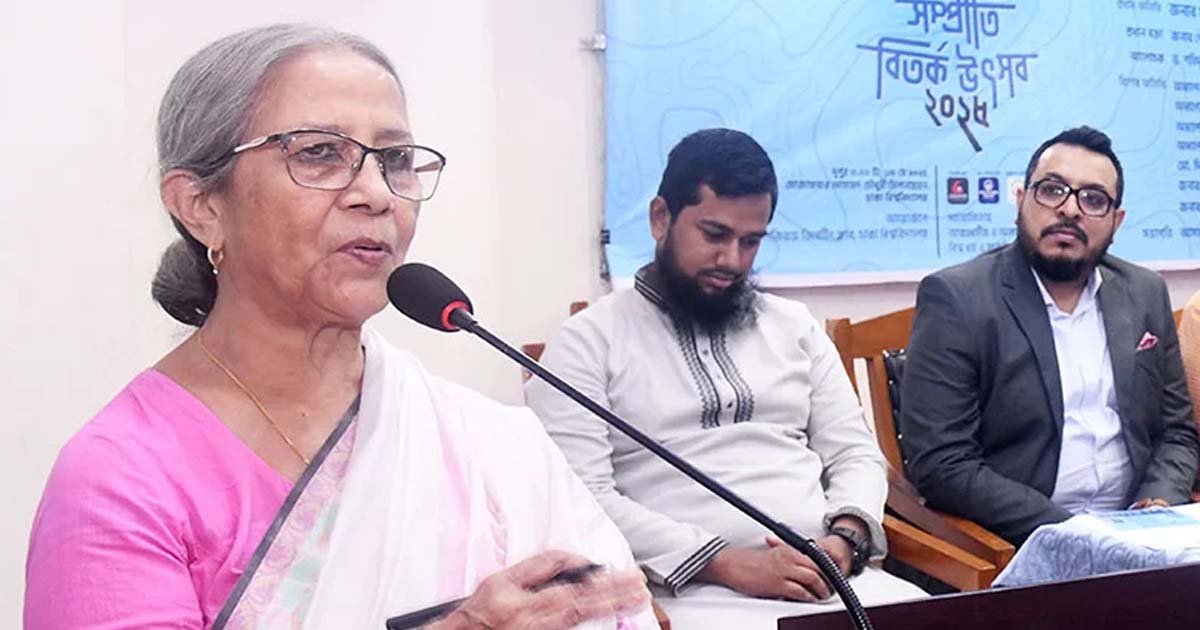 নদী ধ্বংস অধর্ম: আন্তঃধর্মীয় বিতর্কে উপদেষ্টা ফরিদা আখতার