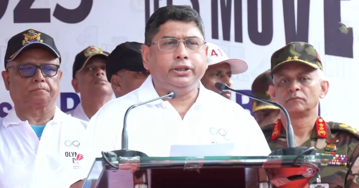 ‘অলিম্পিক ডে রান ২০২৫’ আয়োজিত, ভ্রাতৃত্ববোধ ও শৃঙ্খলার বার্তা