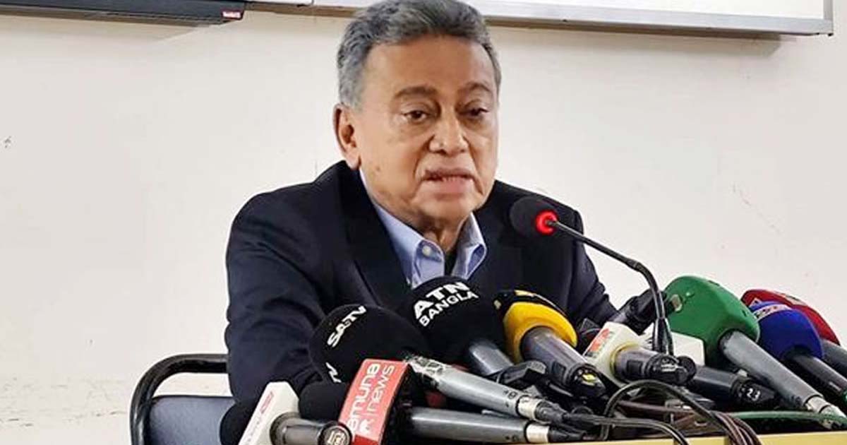 আন্তর্জাতিক অস্থিরতায় দেশীয় নির্বাচিত সরকারের জন্য সুবিধাজনক: বিএনপির আমীর খসরু মাহমুদ চৌধুরী
