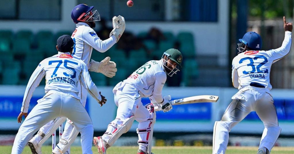 কলম্বো টেস্টে বাংলাদেশ হারলো ইনিংস ও ৭৮ রানে