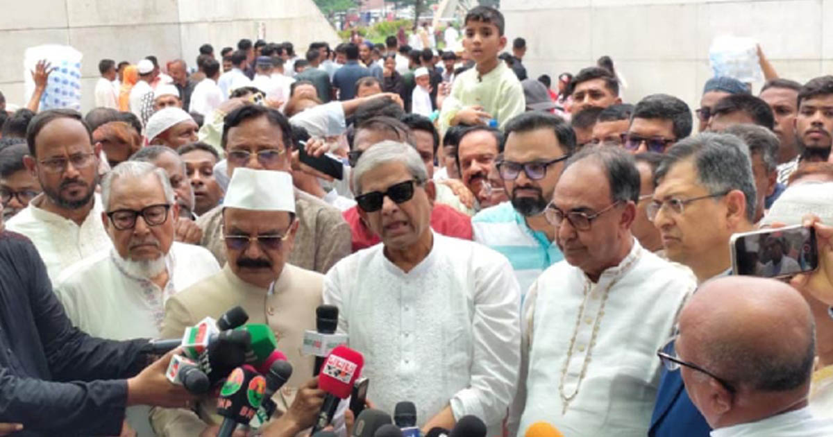 বিএনপি মহাসচিব মির্জা ফখরুল ইসলাম আলমগীরের নির্বাচন বিষয়ে মন্তব্য