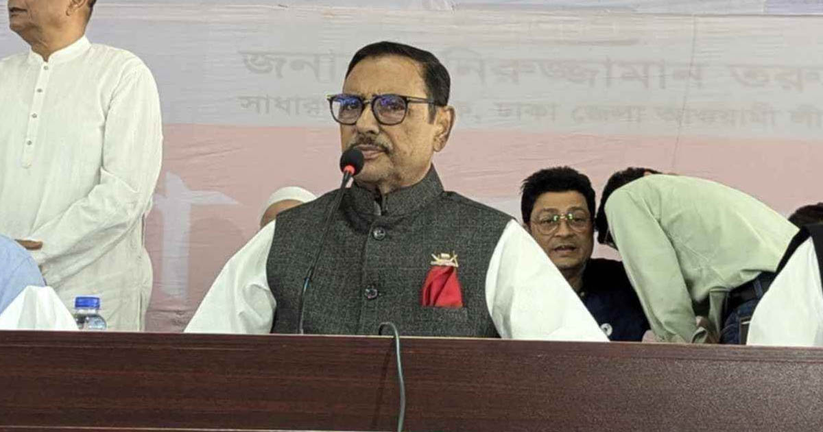 ভারতে বসে সরব ওবায়দুল কাদের: বিএনপির চাপ ও আওয়ামী লীগের ভবিষ্যৎ