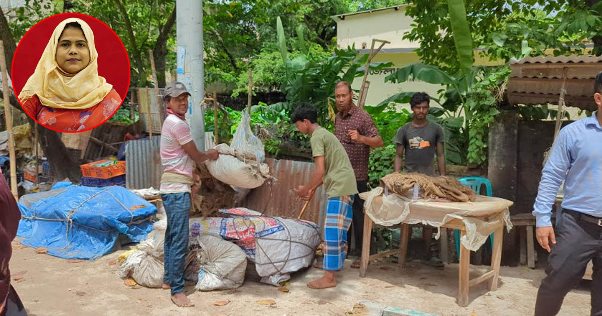 ব্রাহ্মণবাড়িয়ার নাসিরনগরে অবৈধ স্থাপনা উচ্ছেদ ও অতিরিক্ত ভাড়া আদায়ের বিরুদ্ধে সেনা ও প্রশাসনের যৌথ অভিযান