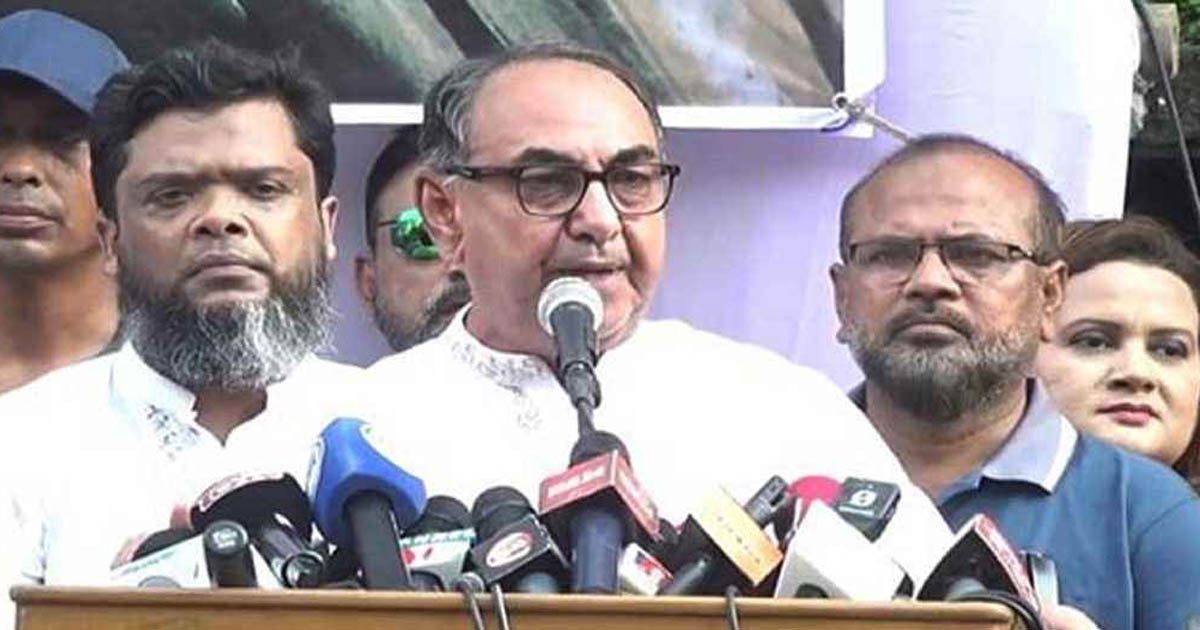 নির্বাচনের আহ্বান মির্জা আব্বাসের, শহীদদের নিয়ে রাজনীতি না করার অনুরোধ