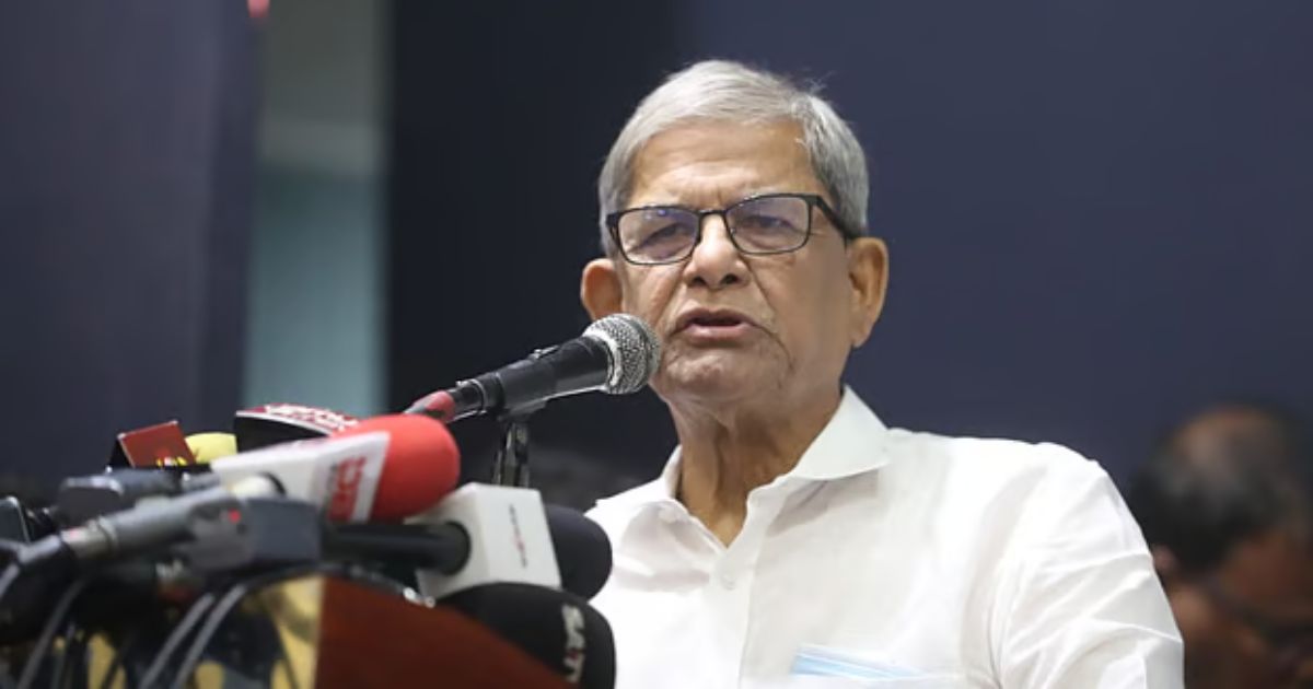গণহত্যার দায়ে দলীয়ভাবে আওয়ামী লীগের বিচার হওয়া উচিত: মির্জা ফখরুল