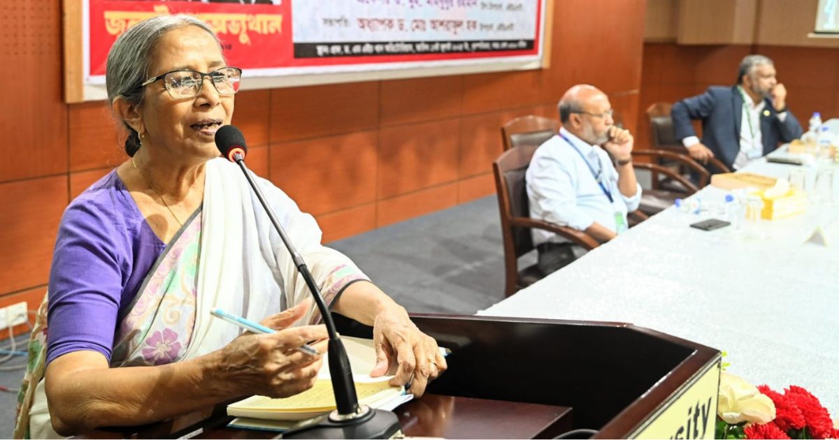 জুলাই যোদ্ধাদের ঐক্যই গণতন্ত্রের শক্তি: মৎস্য ও প্রাণিসম্পদ উপদেষ্টা ফরিদা আখতার
