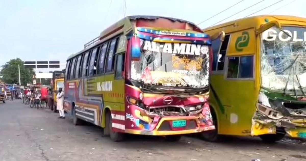 ফরিদপুরে বাসের ধাক্কায় খুলনার জামায়াতে ইসলামী আমিরসহ ২ জন নিহত