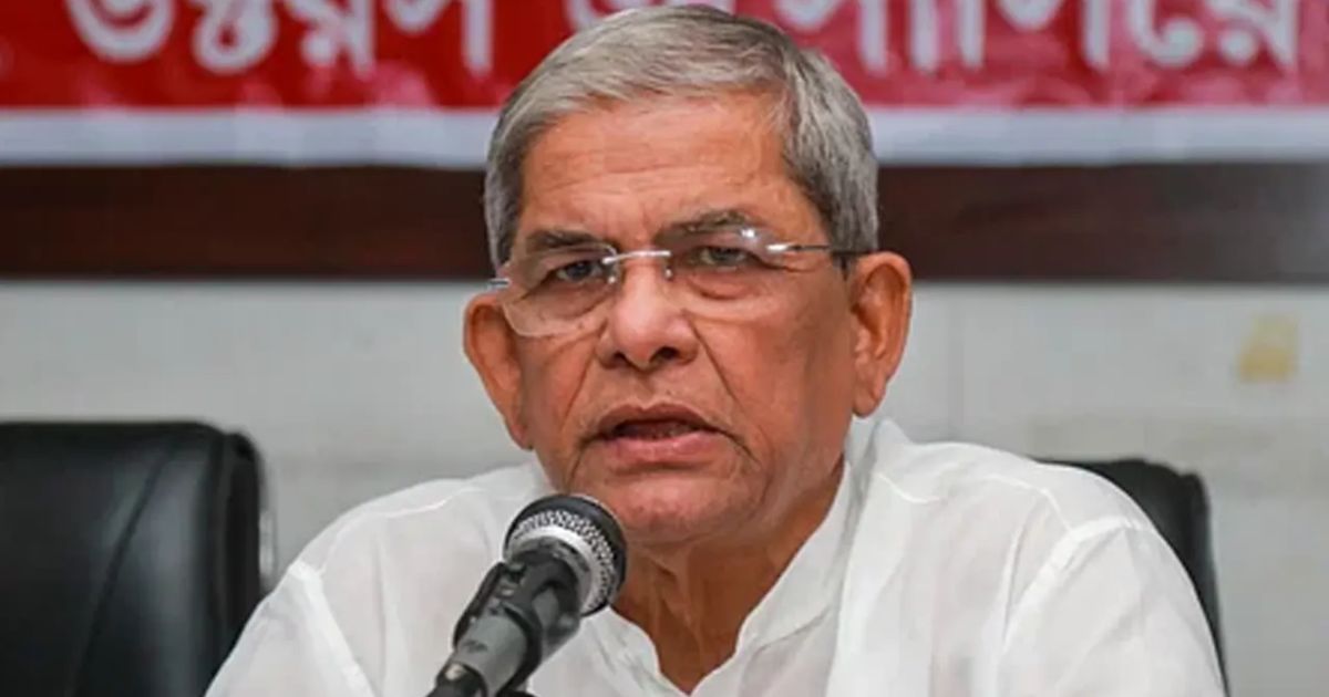 একাত্তর ও গণতন্ত্রে কোনো ছাড় নেই: মির্জা ফখরুল