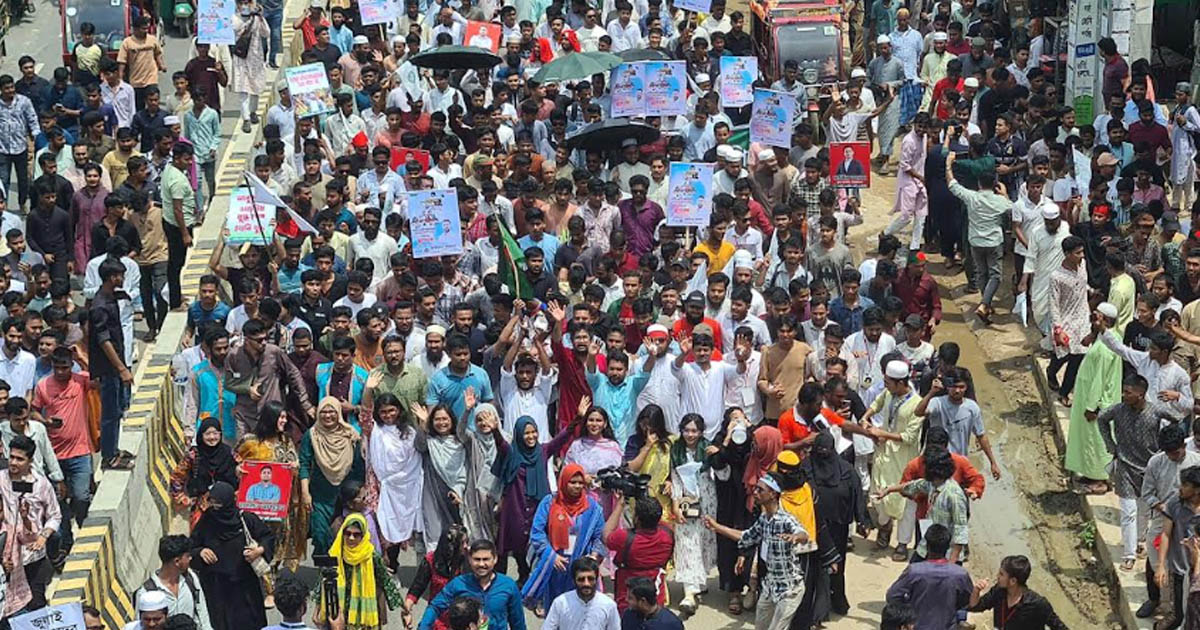 জাতীয় নাগরিক পার্টির ‘জুলাই পদযাত্রা’ শুরু কক্সবাজার থেকে: পাঁচ জেলার পথে পদযাত্রা