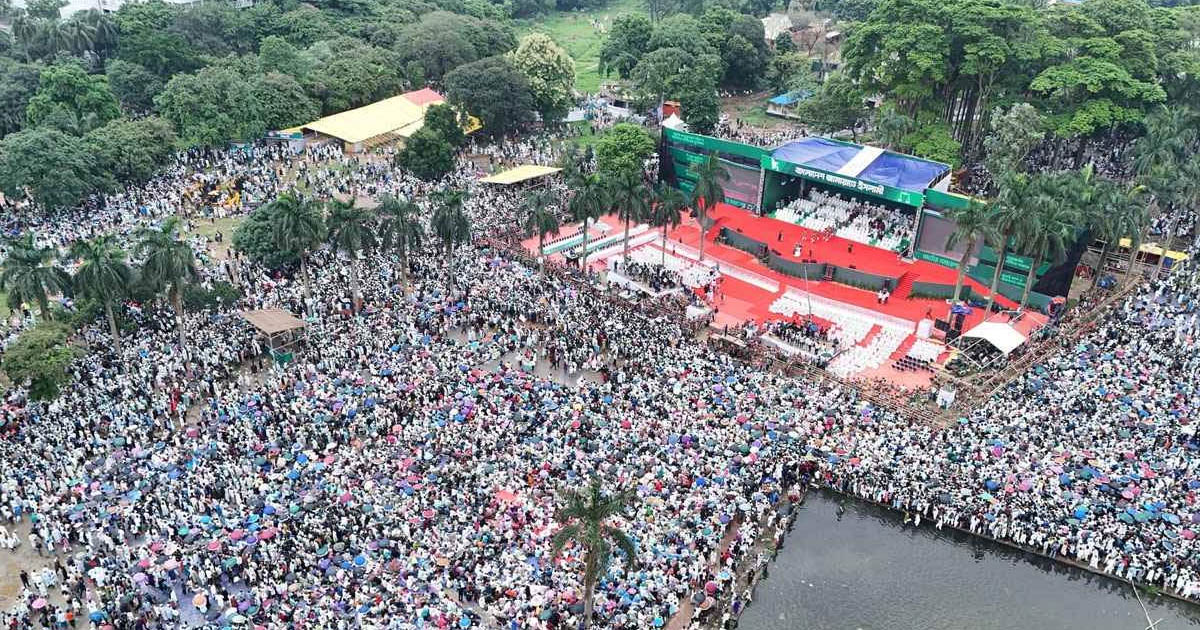 সোহরাওয়ার্দীতে জামায়াতের জাতীয় সমাবেশ, সাত দফা দাবি তুলে ধরল দলটি