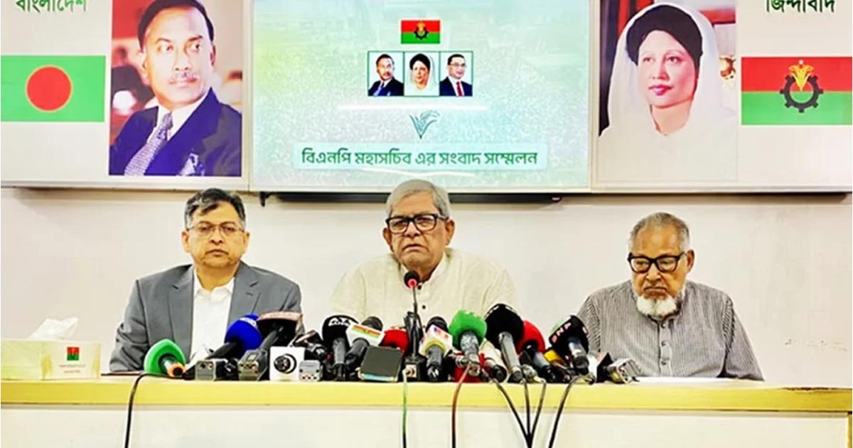 বিএনপি নির্বাচনের পেছানোর চেষ্টা করছে না, বরং গণতন্ত্র পুনরুদ্ধারে প্রতিশ্রুতিবদ্ধ: মির্জা ফখরুল